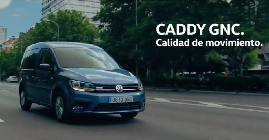Volkswagen Caddy GNC Movilidad sostenible